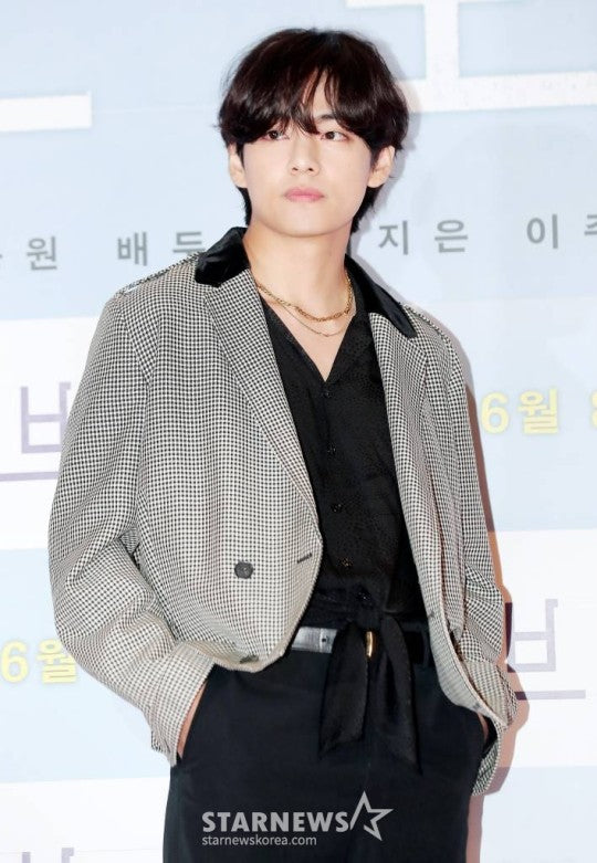 BTS V, star ranking male idol 2nd place