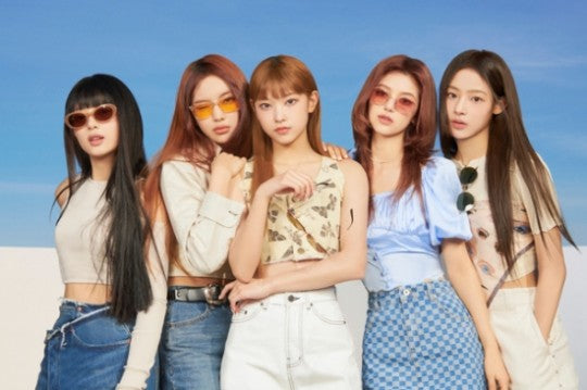 Selected as NewJeans, eyewear brand CARIN model.