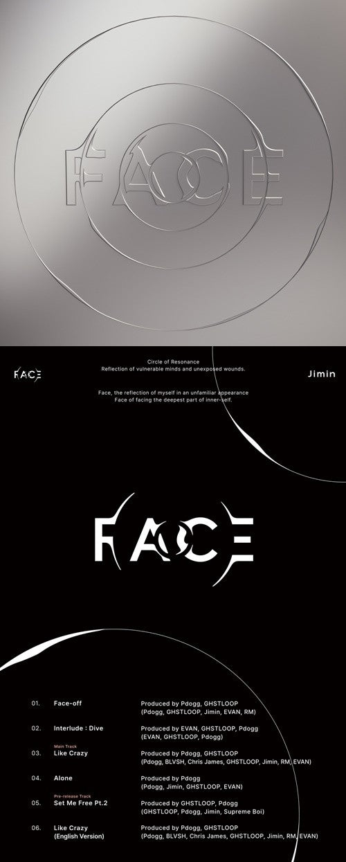 BTS Jimin - Like Crazy, the title song of the first solo album