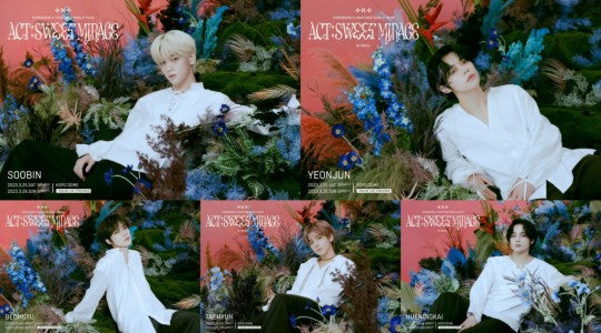 TXT - Temptation, Seoul performance personal poster release.