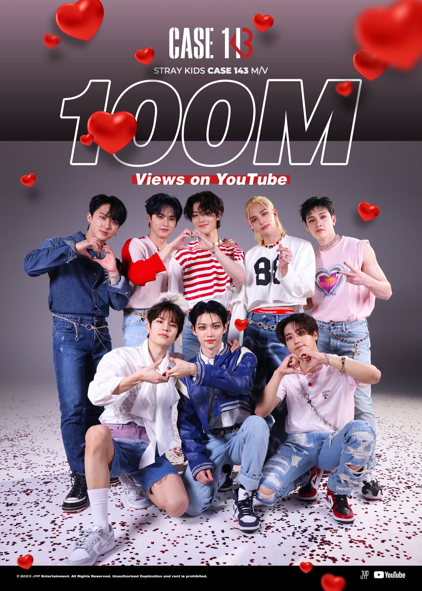[Kpop Planet news] Stray Kids CASE 143 , record 100 million views MV