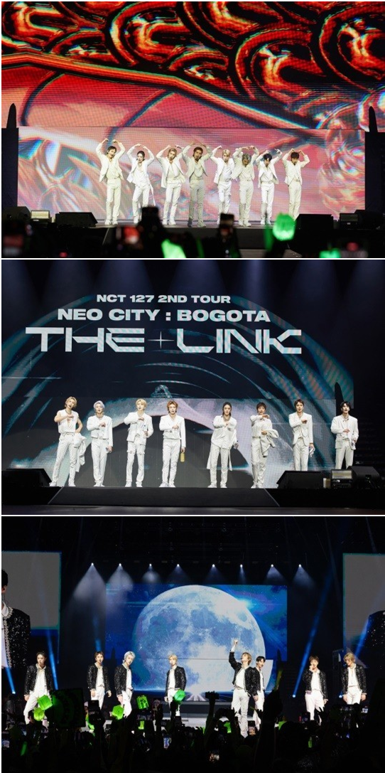 NCT 127, Colombia's first solo concert results. K-pop singer's first 10,000-seat performance
