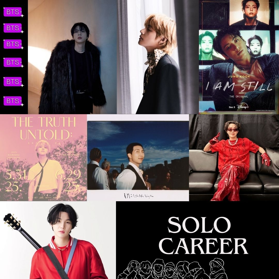 BTS Achievements as Solo Artists