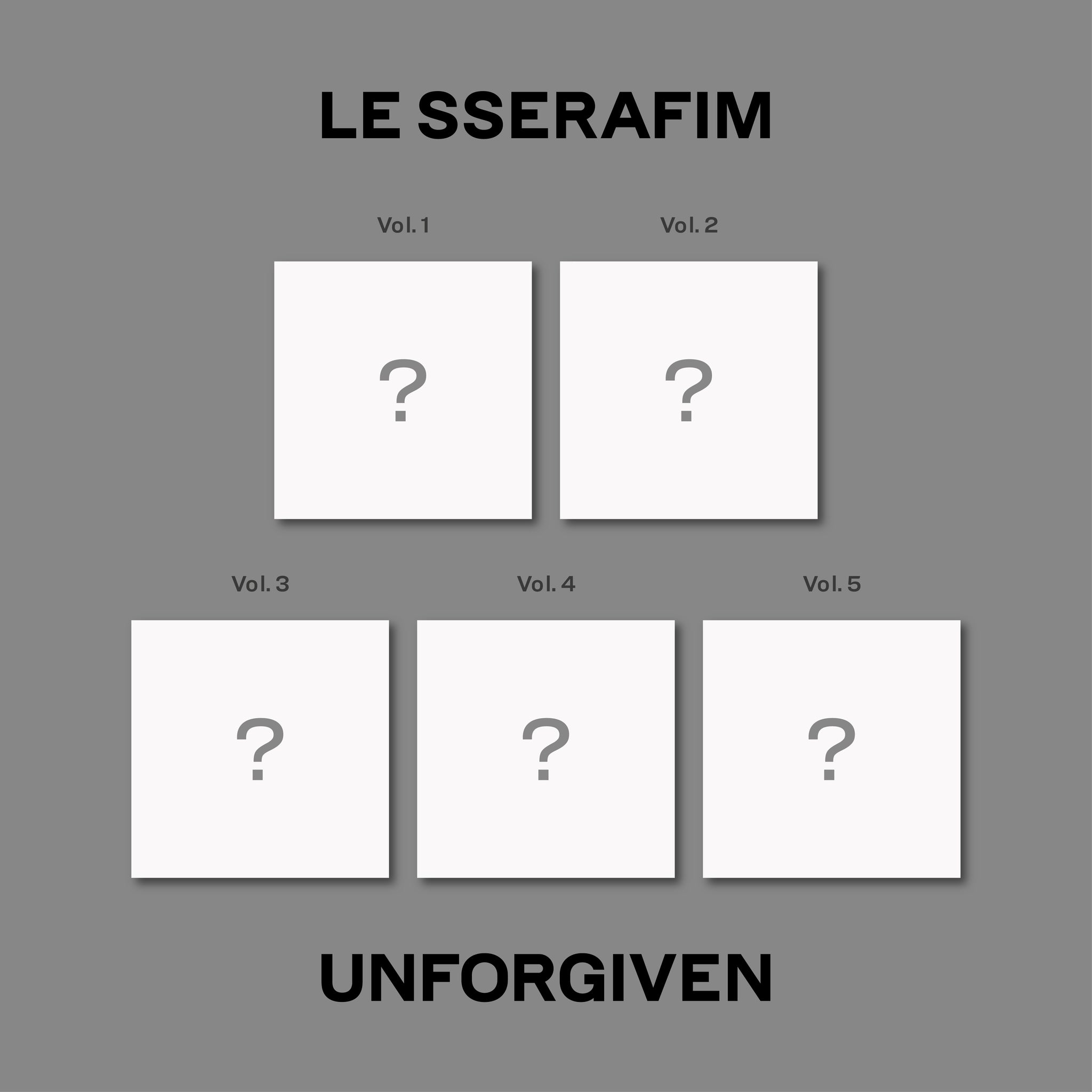 Kpop Planet release LE SSERAFIM-UNFORGIVEN 2nd May
