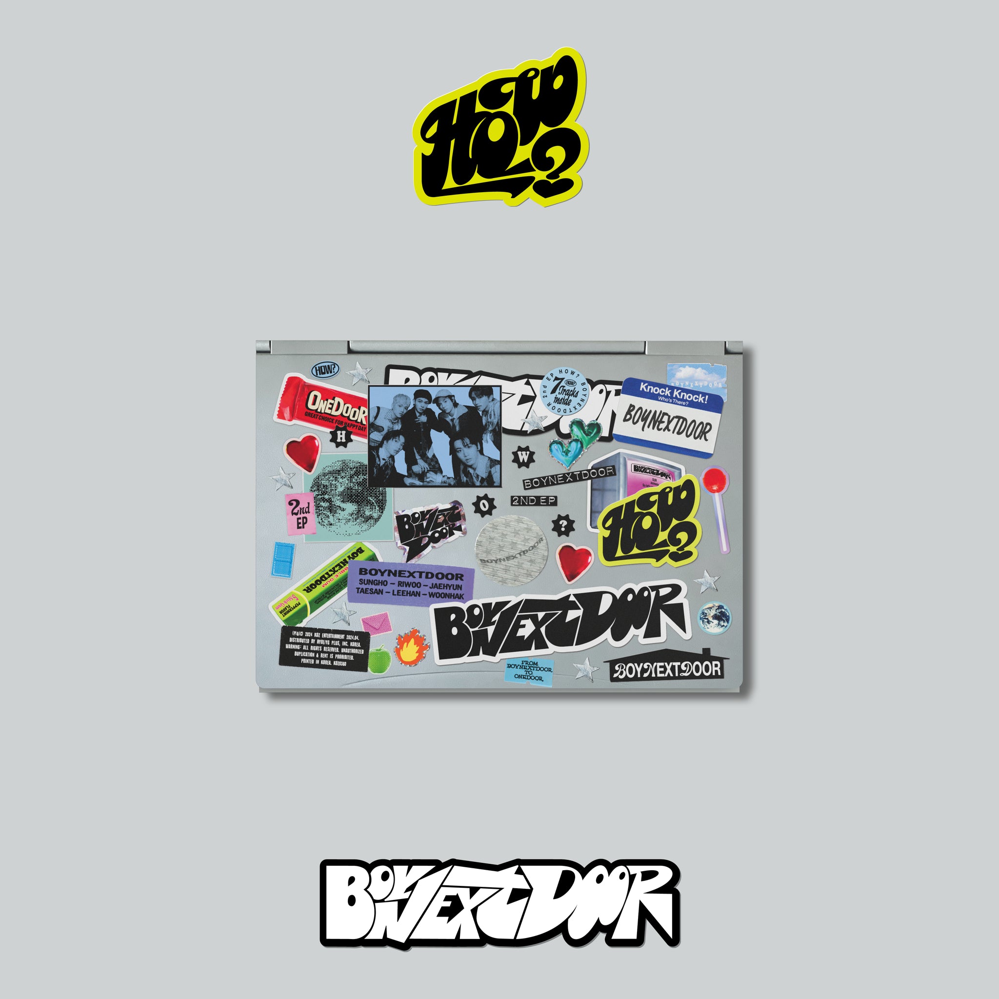 BOYNEXTDOOR - HOW? (Sticker ver.)