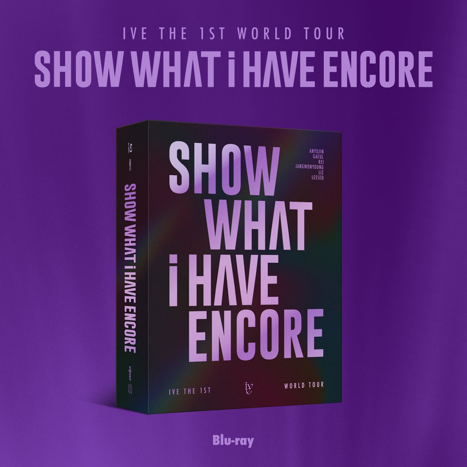 IVE - IVE THE 1ST WORLD TOUR [ SHOW WHAT I HAVE - ENCORE ] Blu-ray