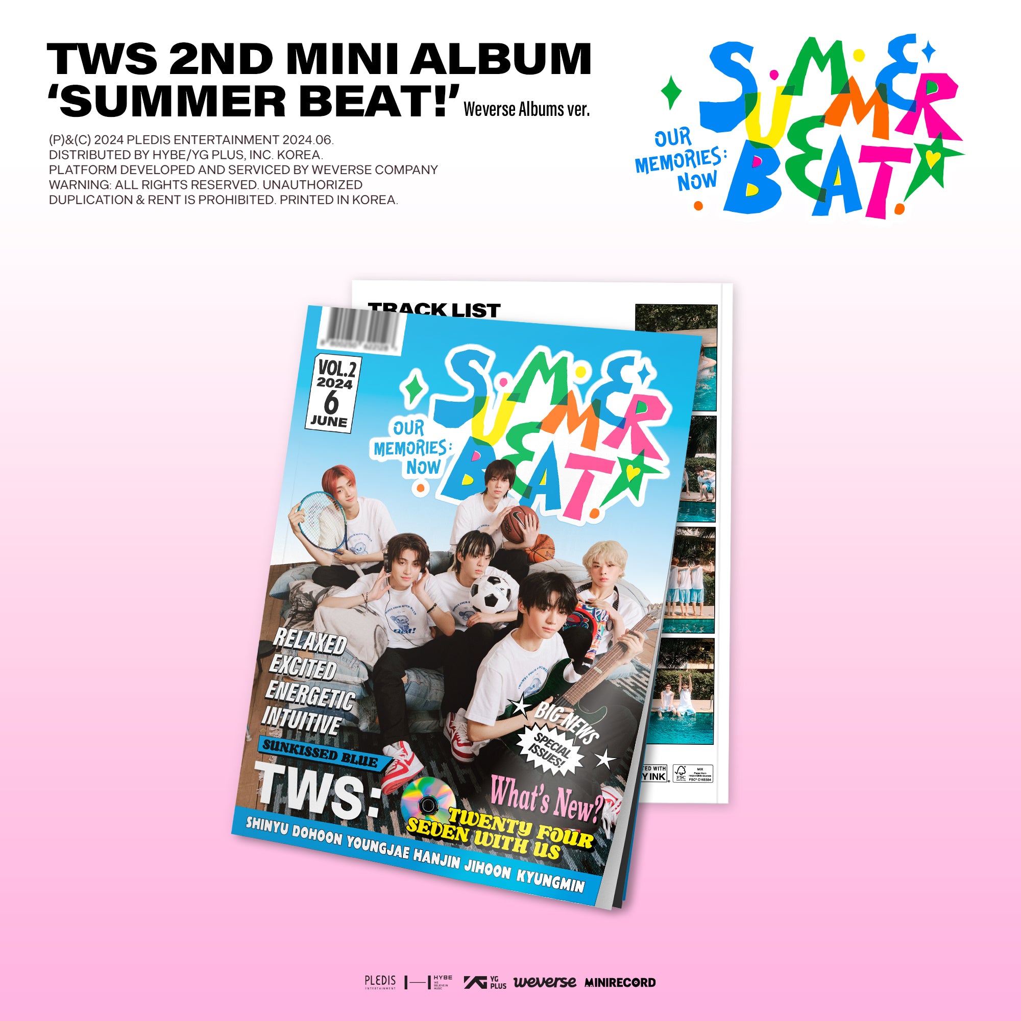 TWS - SUMMER BEAT! (Weverse Albums ver.)