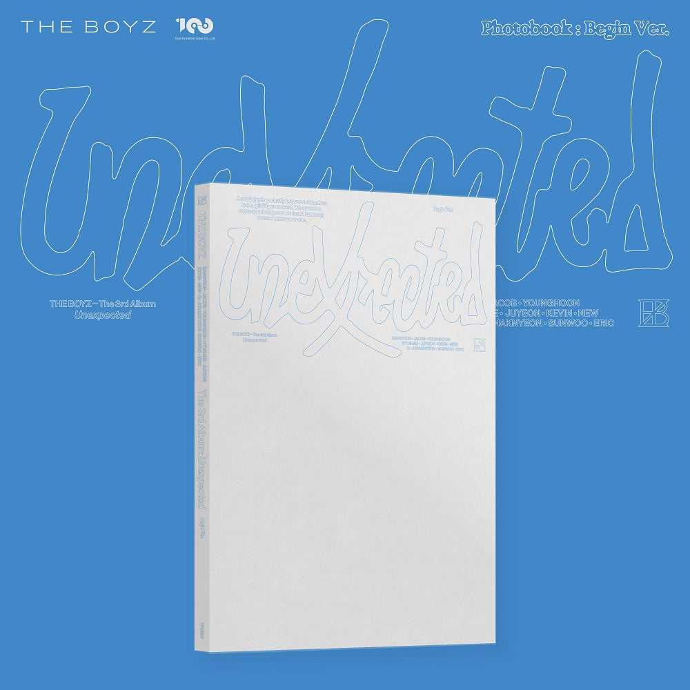 THE BOYZ - Unexpected (Photobook ver.) (Discounted Sealed Album)