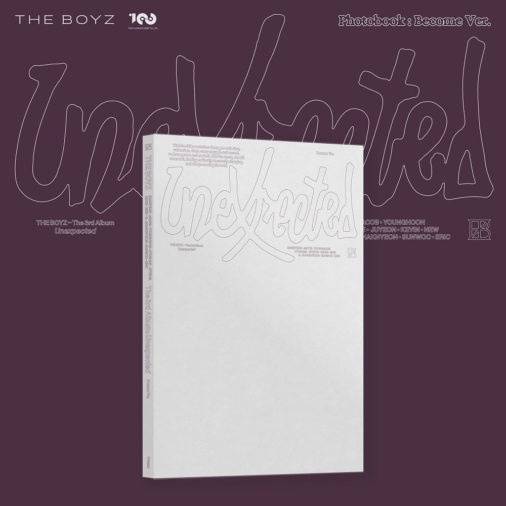 THE BOYZ - Unexpected (Photobook ver.) (Discounted Sealed Album)