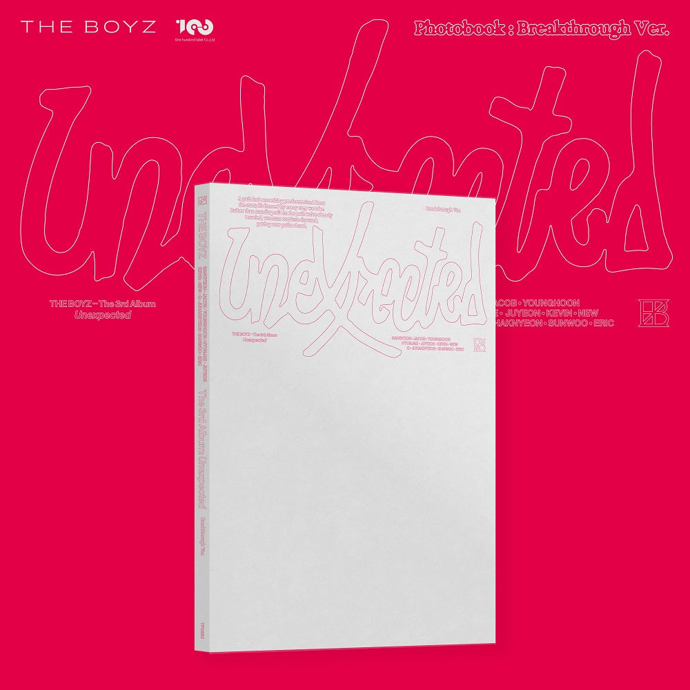 THE BOYZ - Unexpected (Photobook ver.) (Discounted Sealed Album)