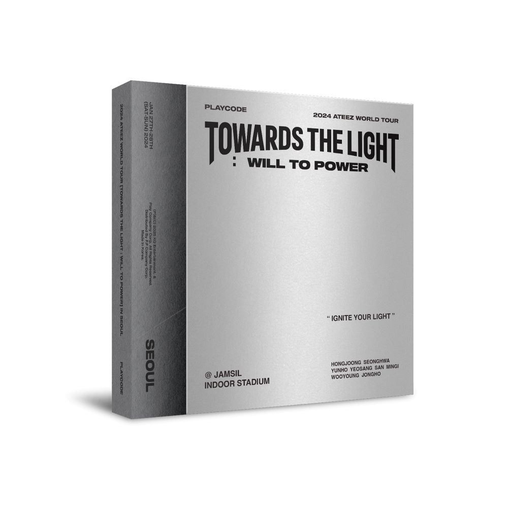 ATEEZ - 2024 ATEEZ WORLD TOUR [ TOWARDS THE LIGHT: WILL TO POWER ] IN SEOUL PLAYCODE