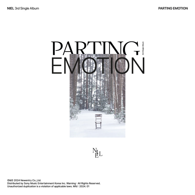 TEEN TOP NIEL - PARTING EMOTION