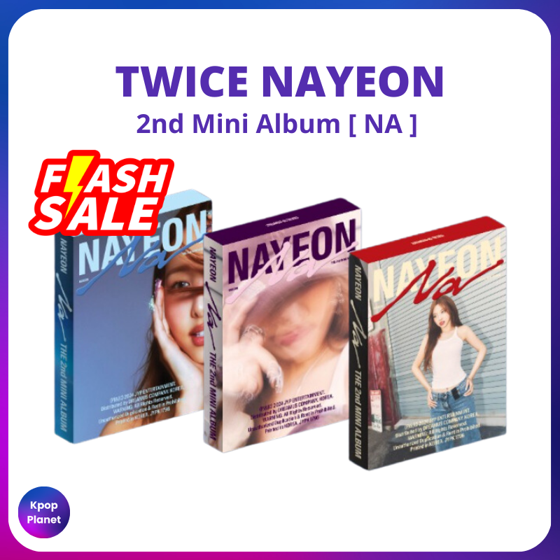 TWICE NAYEON - NA (Discounted, Sealed Album Only)