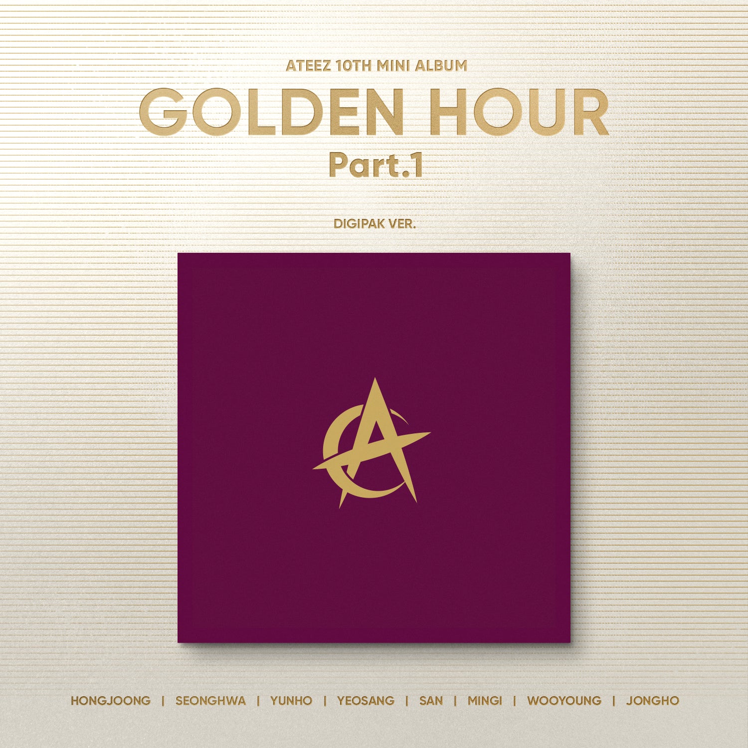 ATEEZ - GOLDEN HOUR : Part.1 (Digipak ver.)