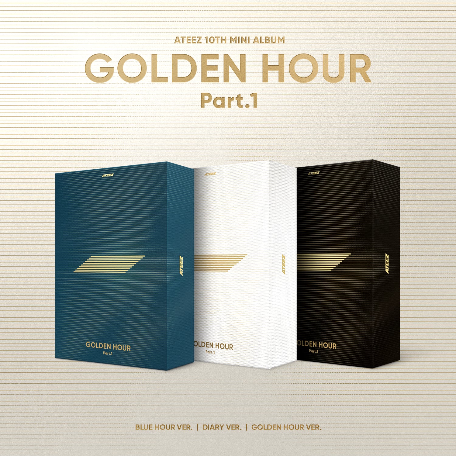 ATEEZ - GOLDEN HOUR : Part.1 (Discounted Sealed Album)
