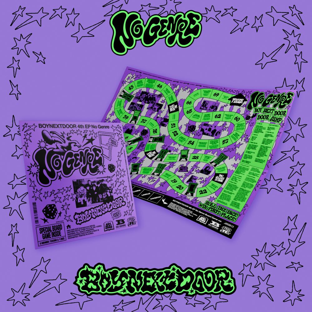 BOYNEXTDOOR - No Genre (Board Game ver.) (Discounted Sealed Album)