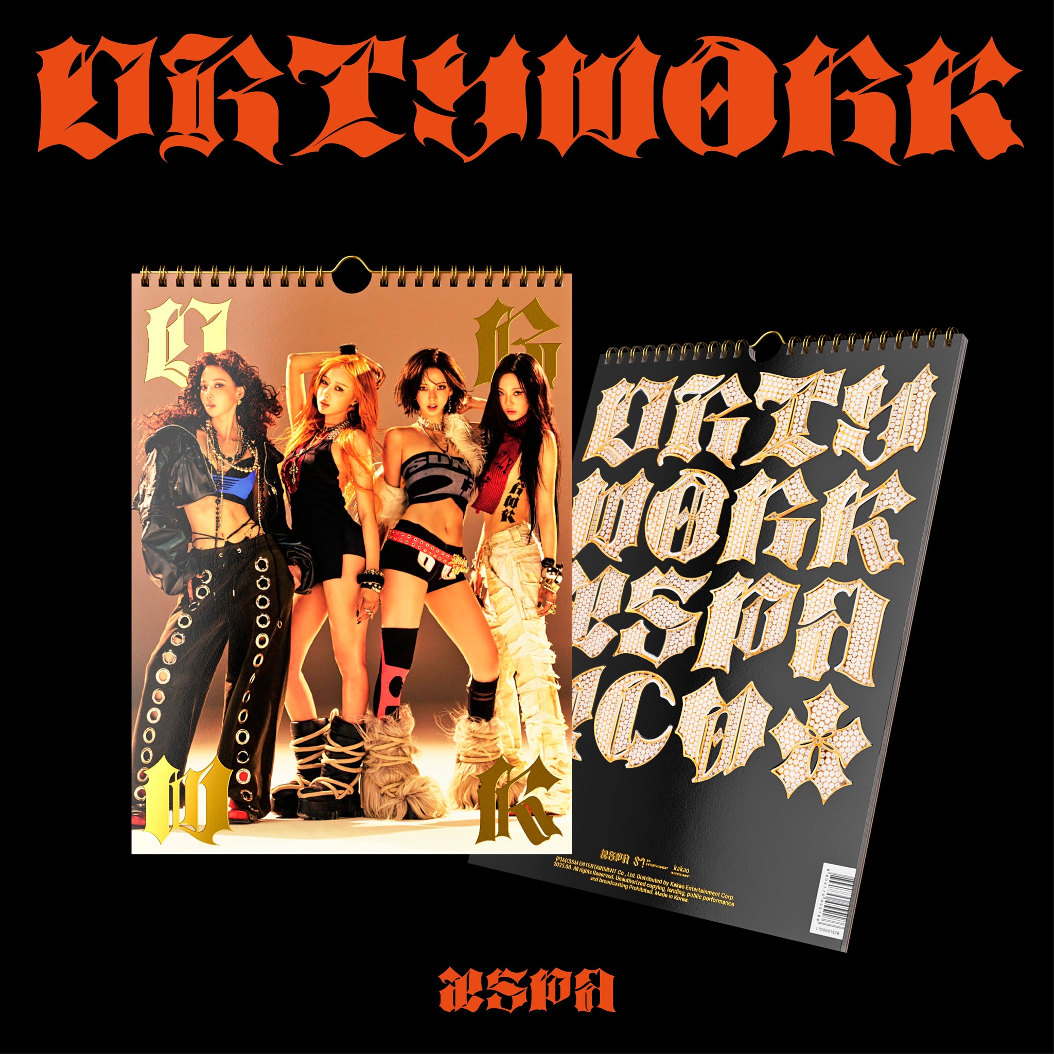 aespa - Dirty Work (Dirty Worker ver.) (Discounted Sealed Album)
