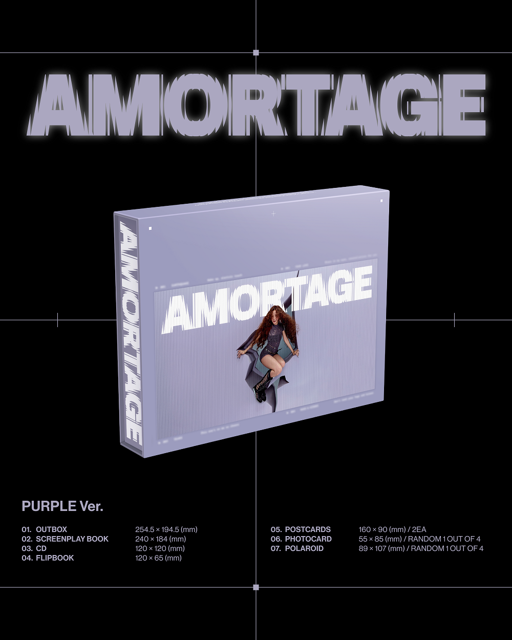 BLACKPINK JISOO  - AMORTAGE (DELUXE EDITION)