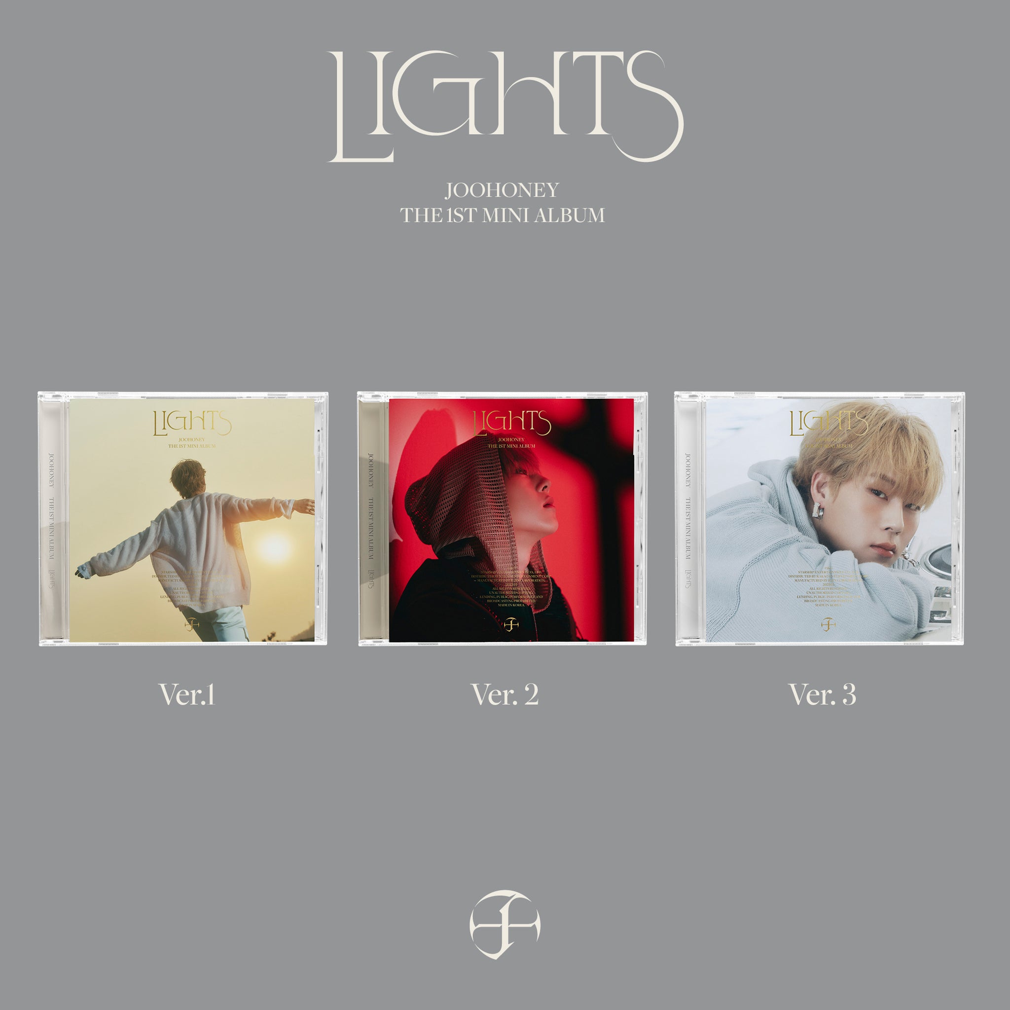 MONSTA X JOOHONEY - LIGHTS (Jewel Case)