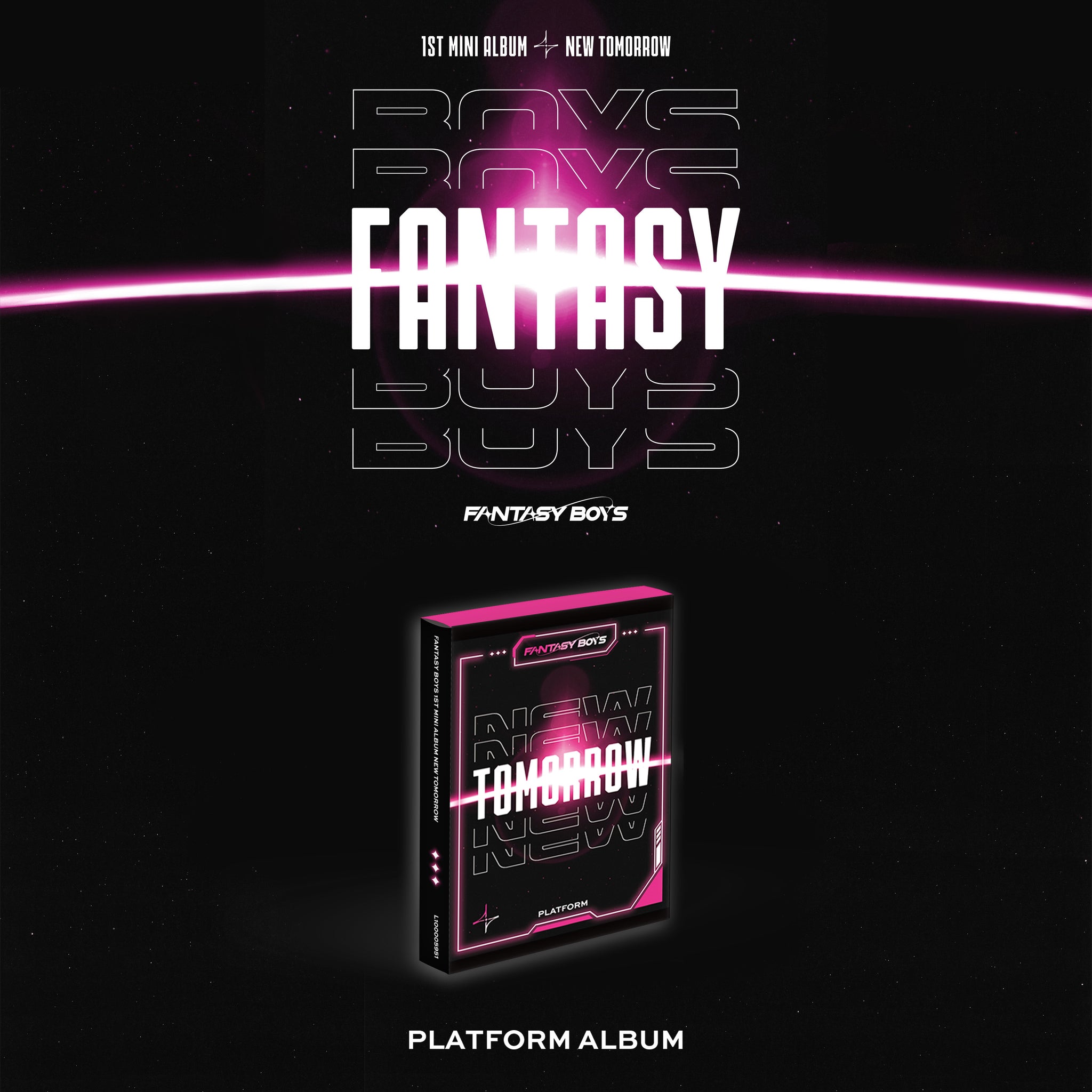 FANTASY BOYS - NEW TOMORROW (Platform ver.)