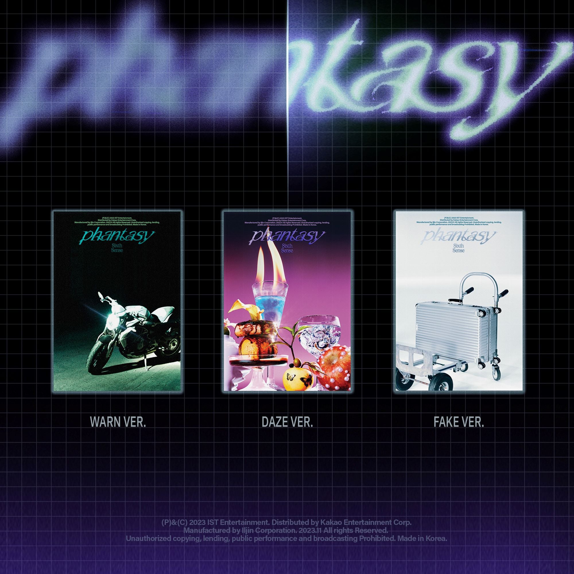 THE BOYZ - PHANTASY_ Pt.2 Sixth Sense (Discounted Sealed Album)