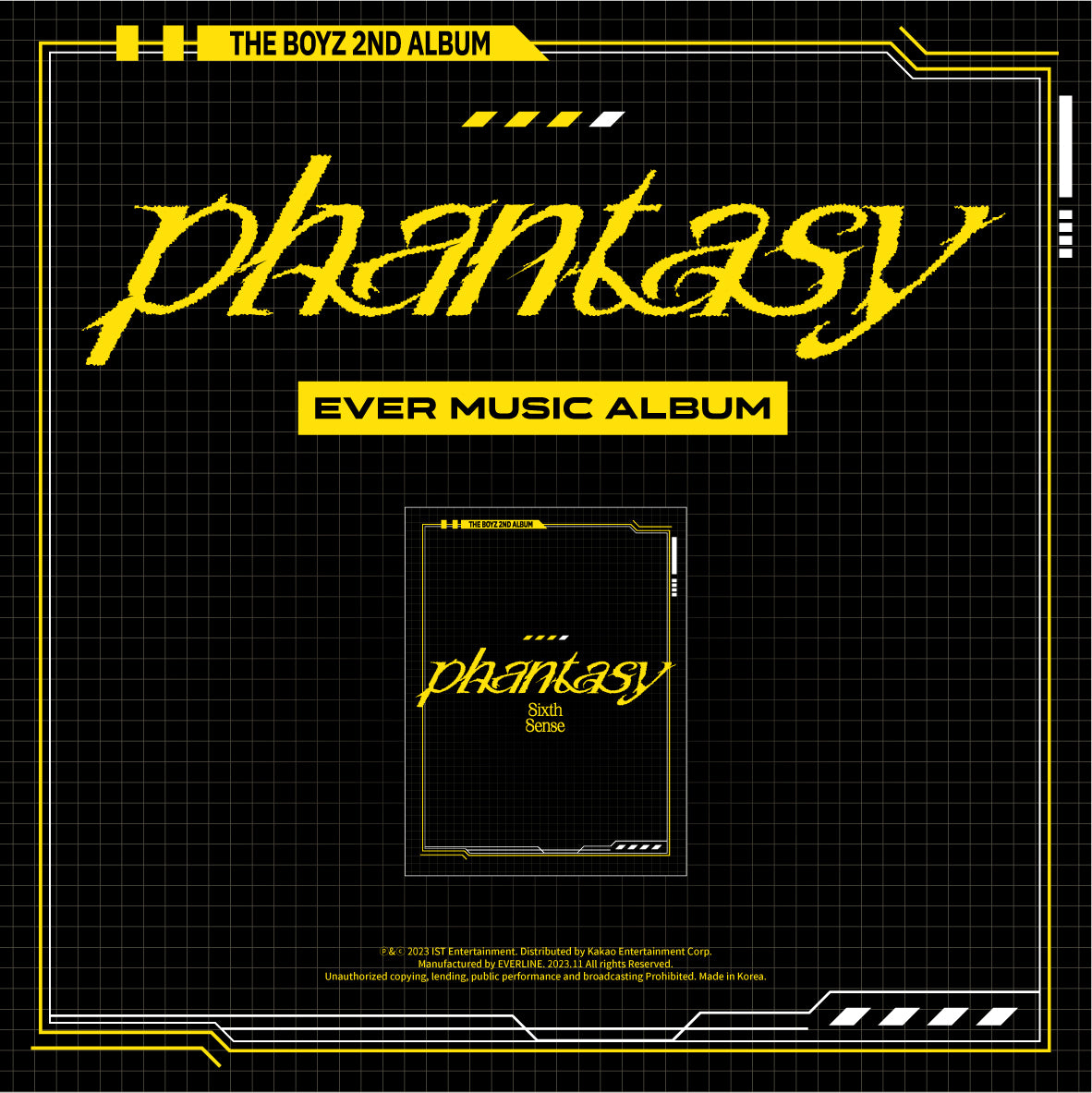 THE BOYZ - PHANTASY_ Pt.2 Sixth Sense (EVER ver.) (Discounted Sealed Album)