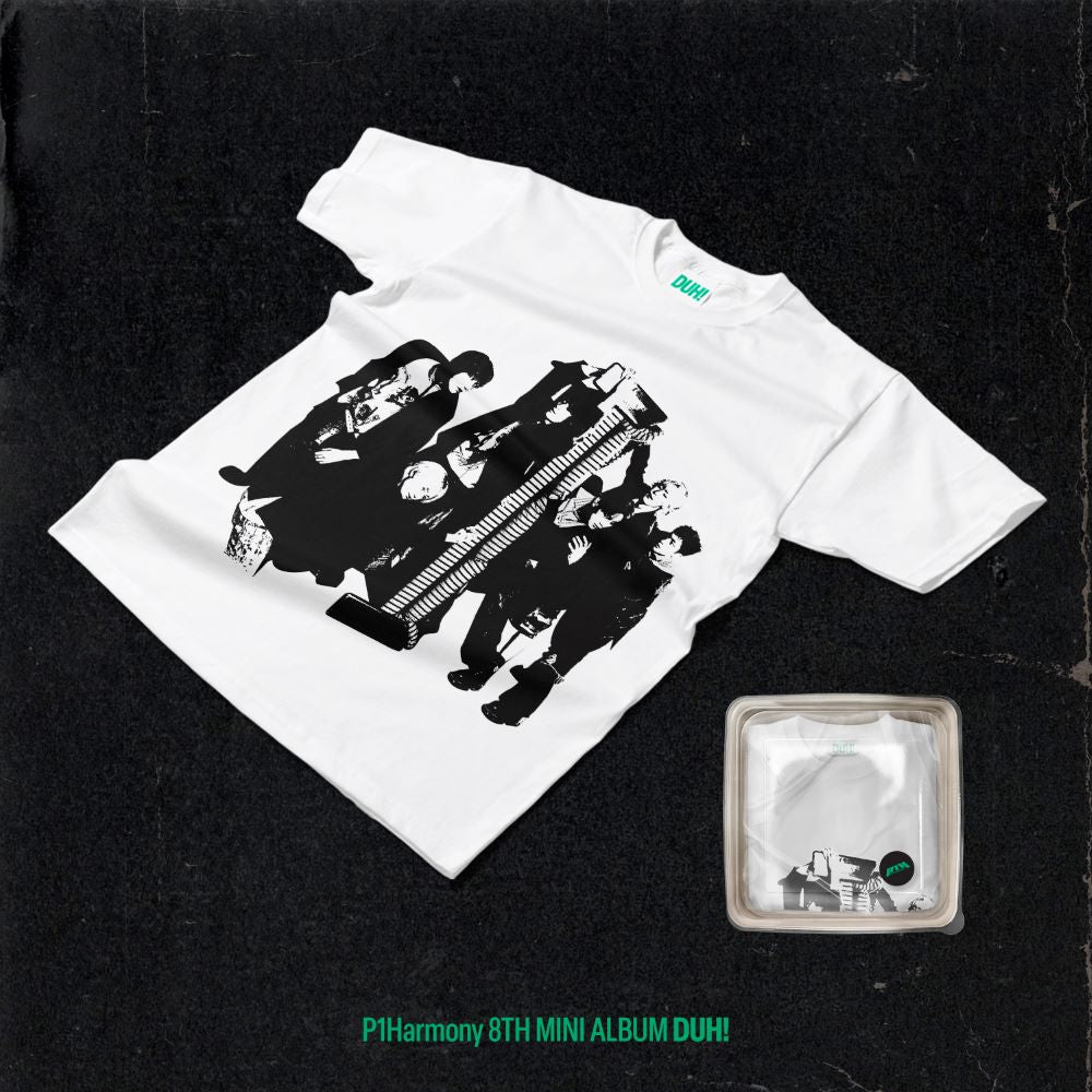 P1Harmony -  DUH! (Plain White T ver. (Limited Edition))