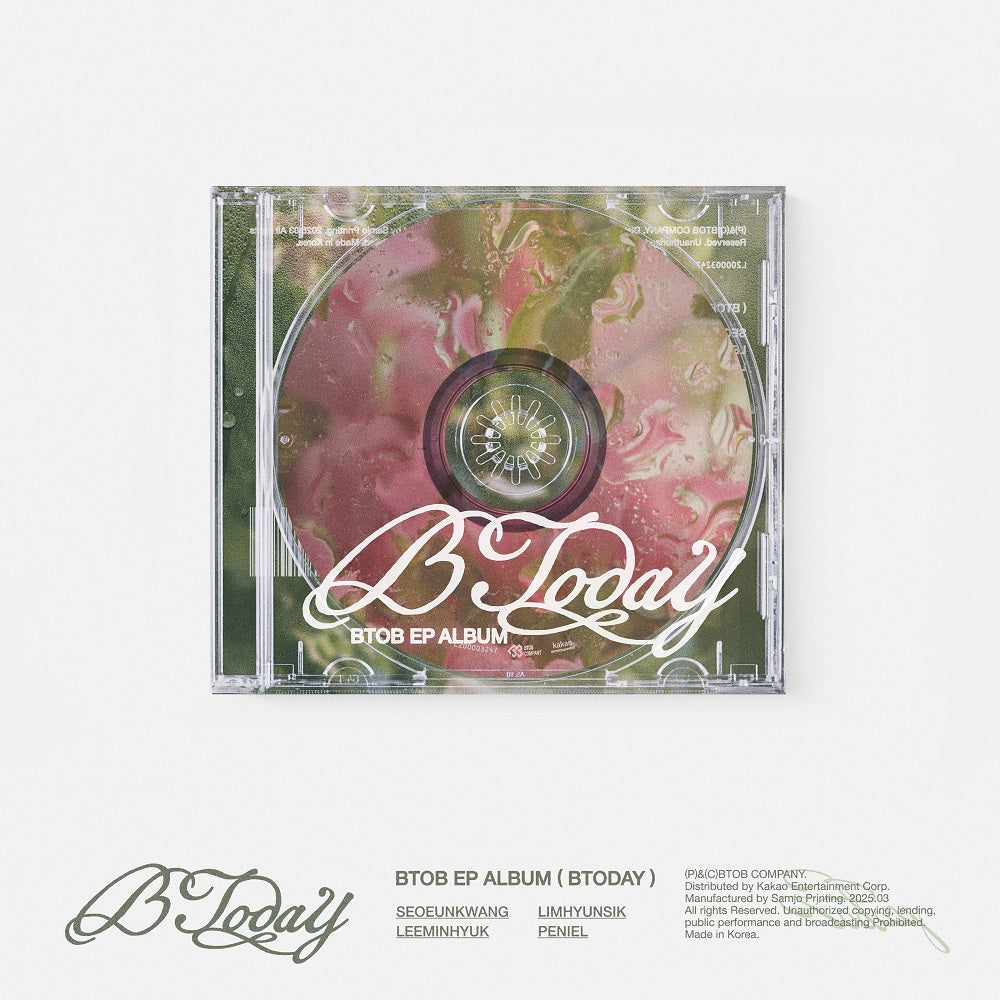 BTOB - BTODAY (Jewel Case ver.) (Discounted Sealed Album)