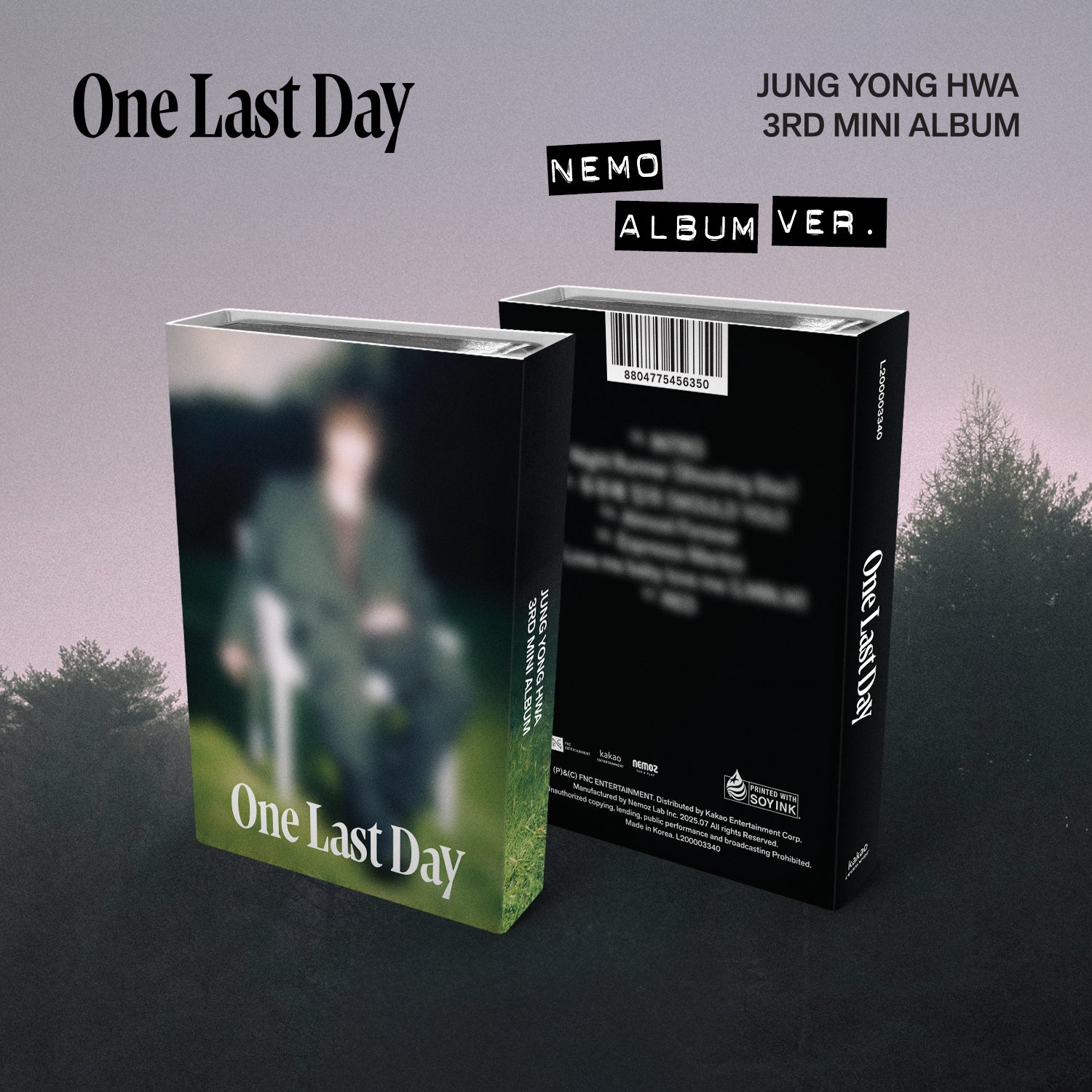 CNBLUE Jung Yong Hwa  -  One Last Day (NEMO ALBUM ver. (Limited Edition))