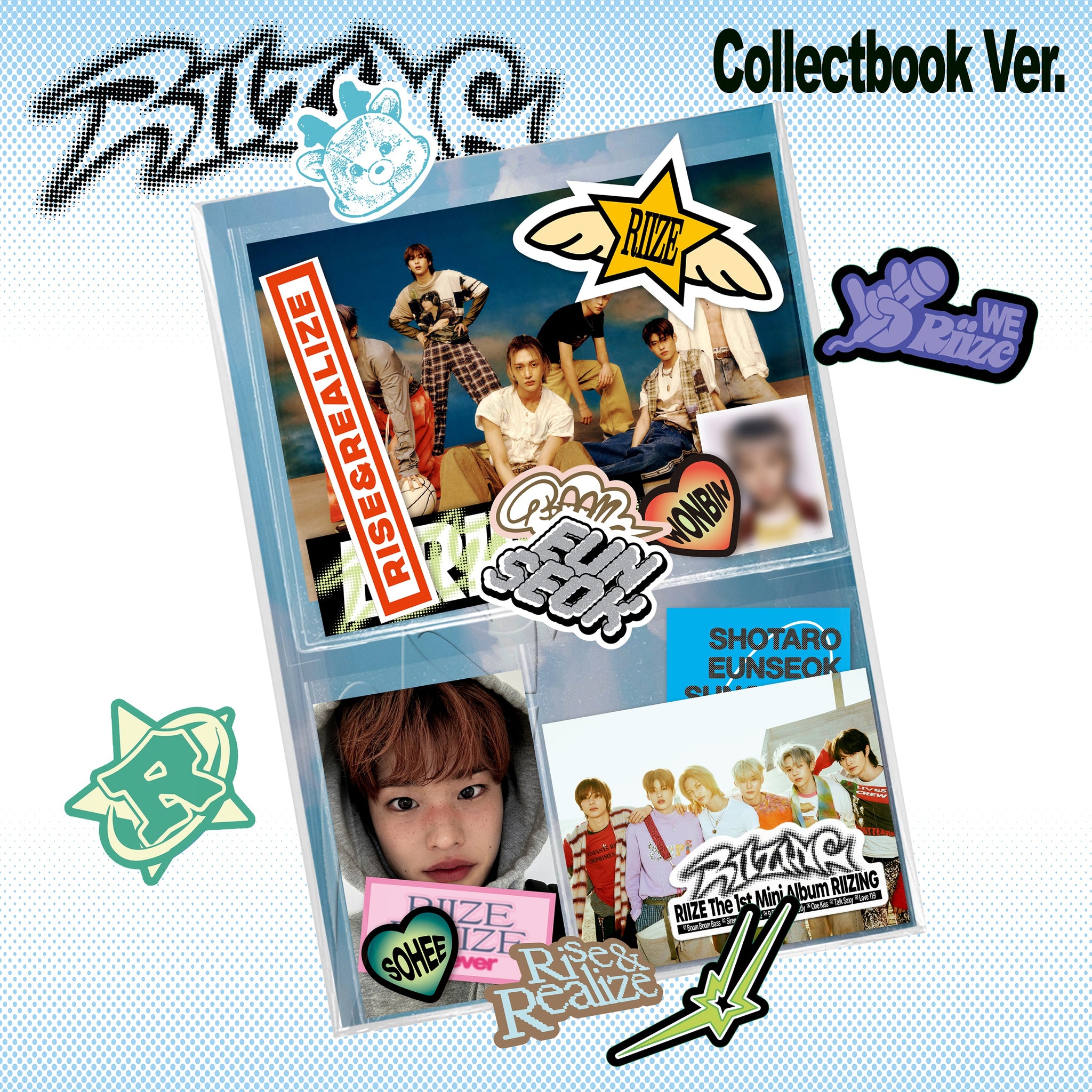 RIIZE - RIIZING (Collect Book ver.) (Discounted Sealed Album)