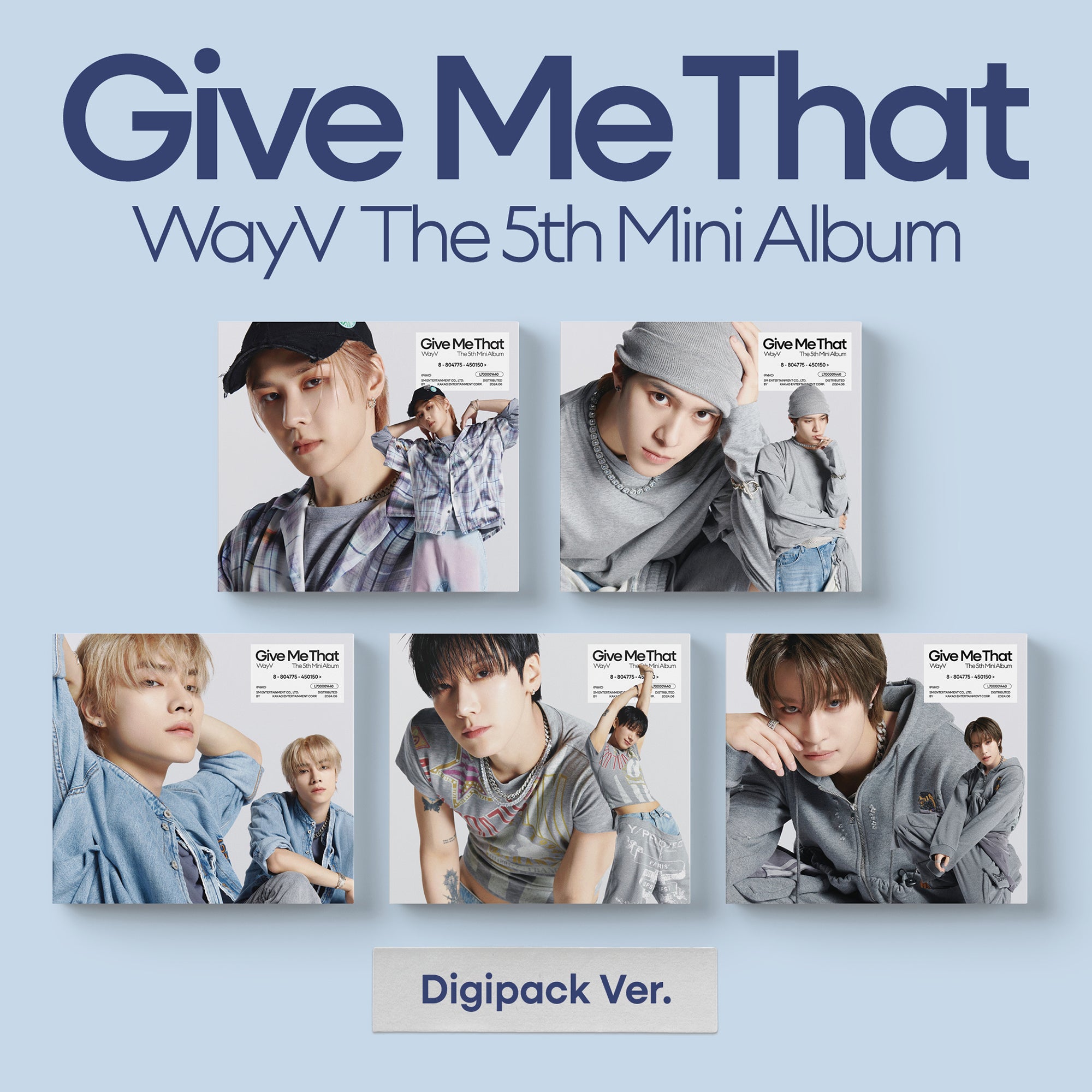WayV - Give Me That (Digipack ver.)