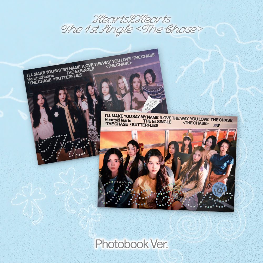 Hearts2Hearts - The Chase (Photobook ver.) (Discounted Sealed Album)