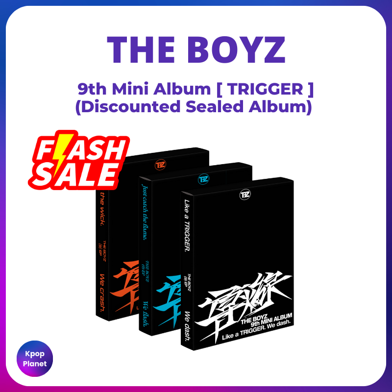 THE BOYZ - TRIGGER (Discounted Sealed Album)