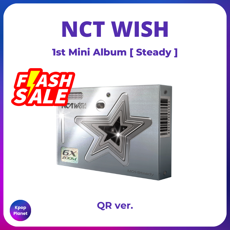 NCT WISH - Steady (QR ver.) (Discounted Sealed Album)