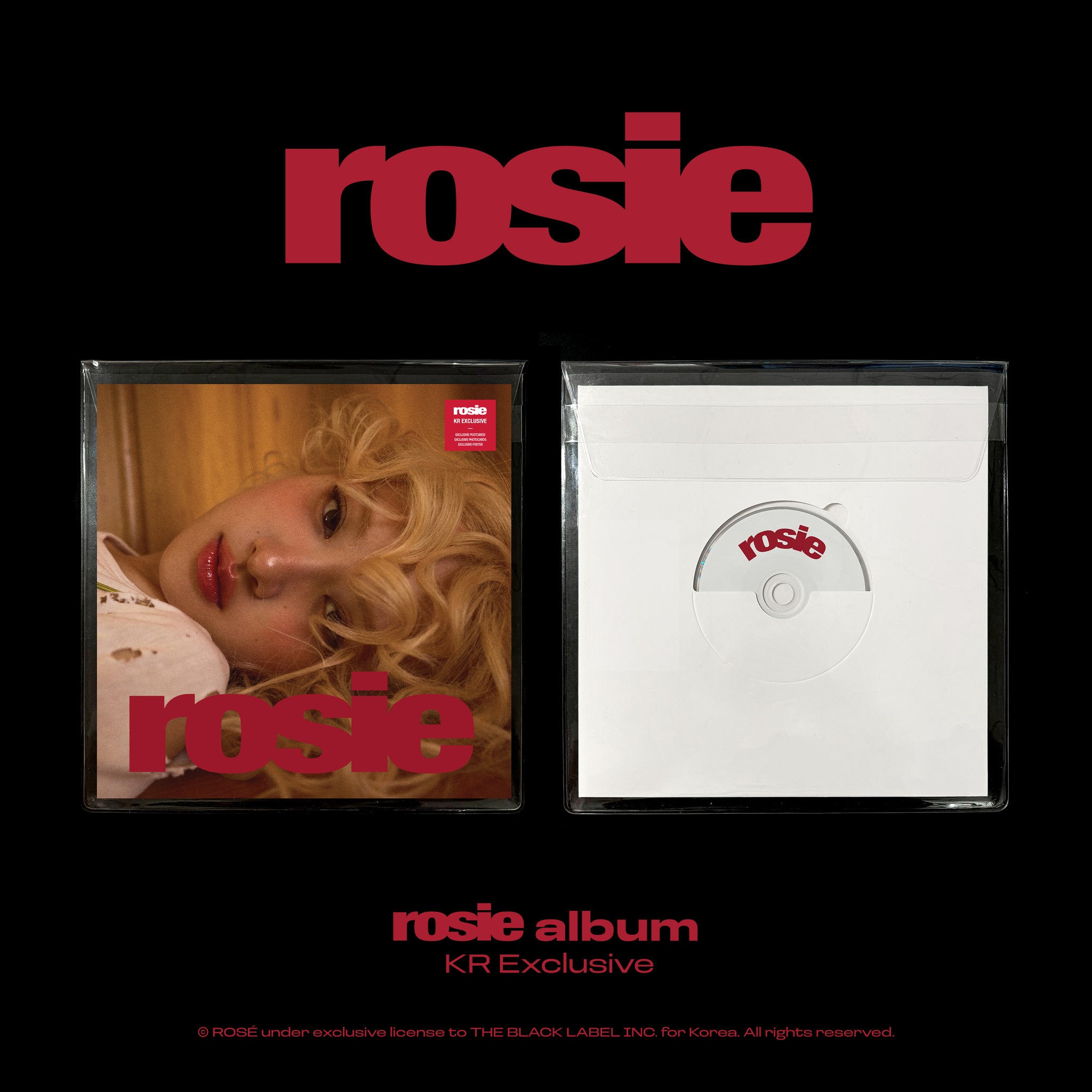 BLACKPINK ROSÉ - rosie (KR Exclusive)