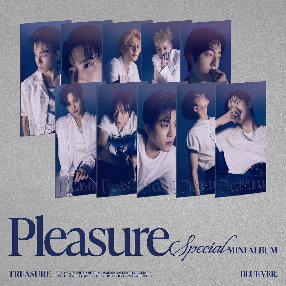 TREASURE - PLEASURE (BLUE ver.)