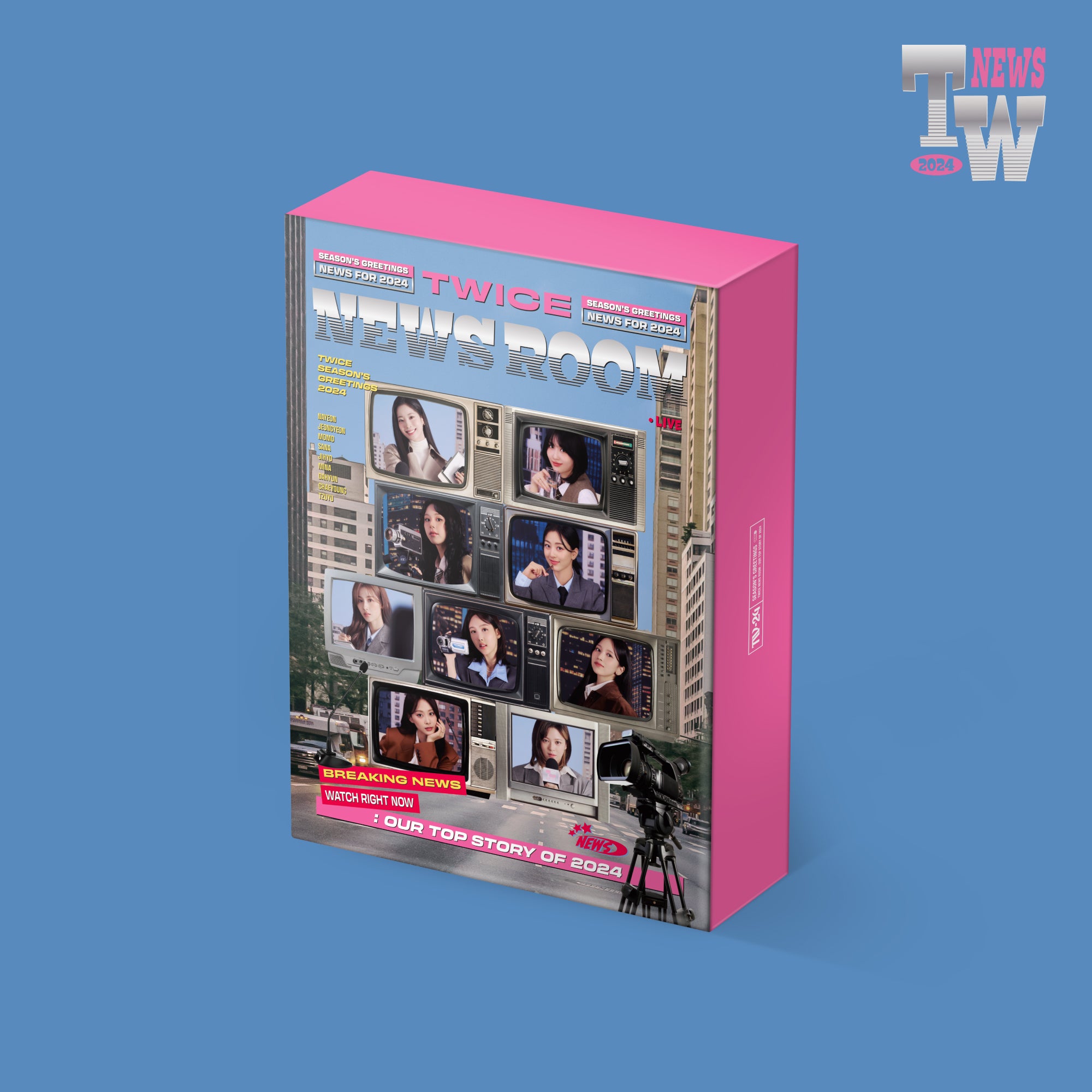TWICE - 2024 SEASON'S GREETINGS [ TWICE NEWS ROOM ]