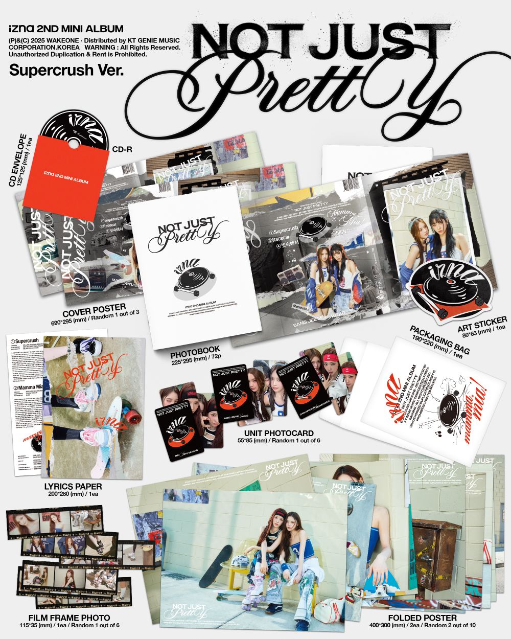 izna - Not Just Pretty (Poster Book ver.)