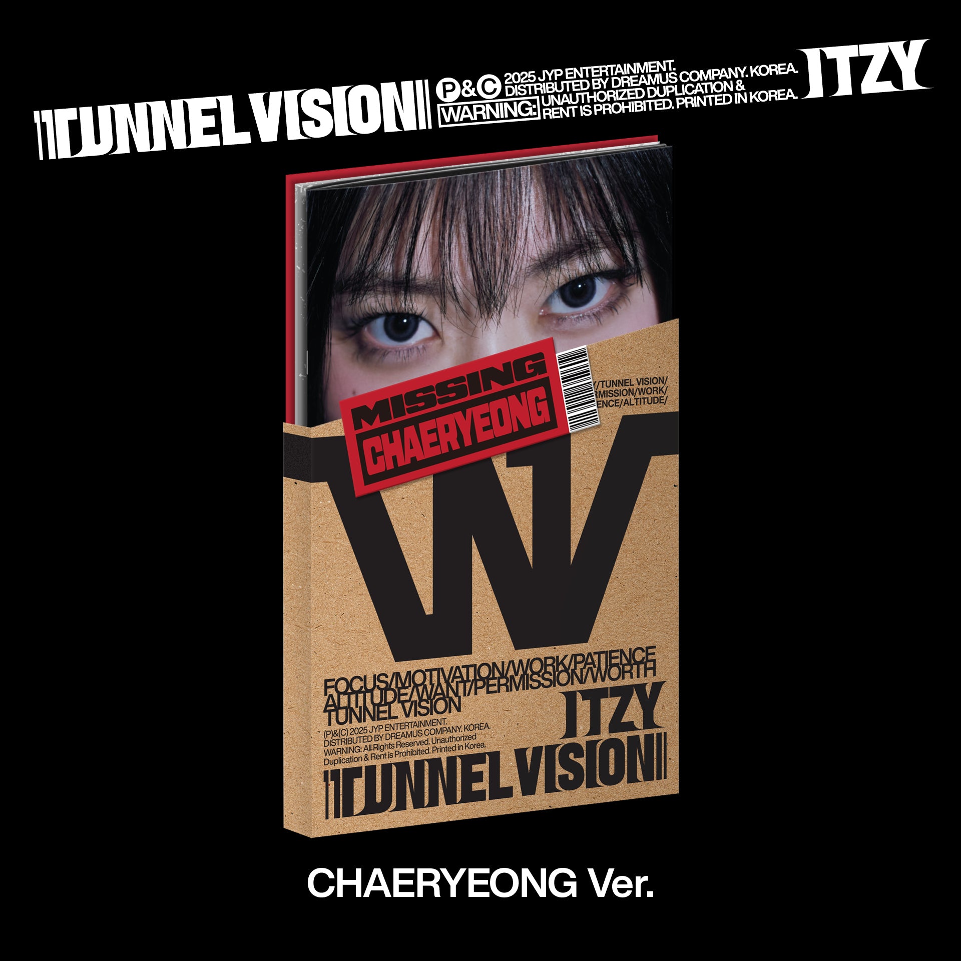 ITZY - TUNNEL VISION  (Member ver.)