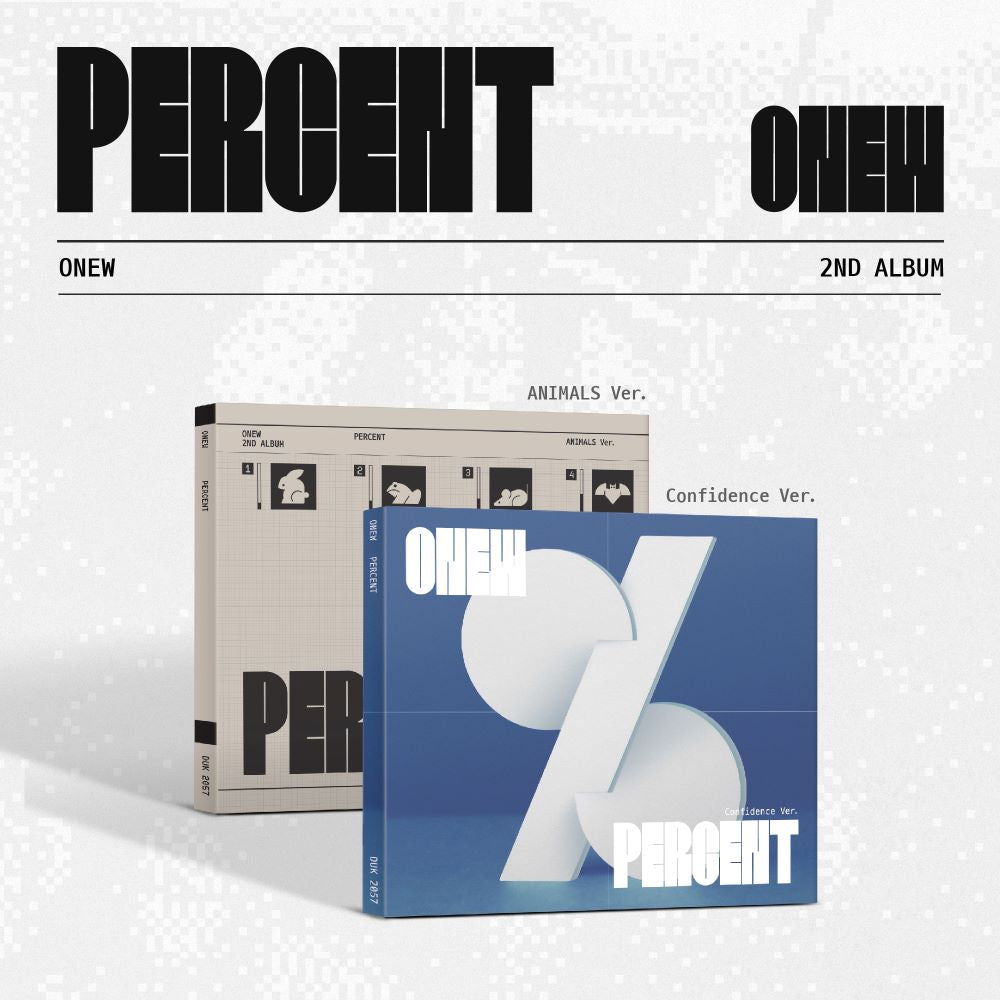 SHINee ONEW - PERCENT (Digipack ver.)