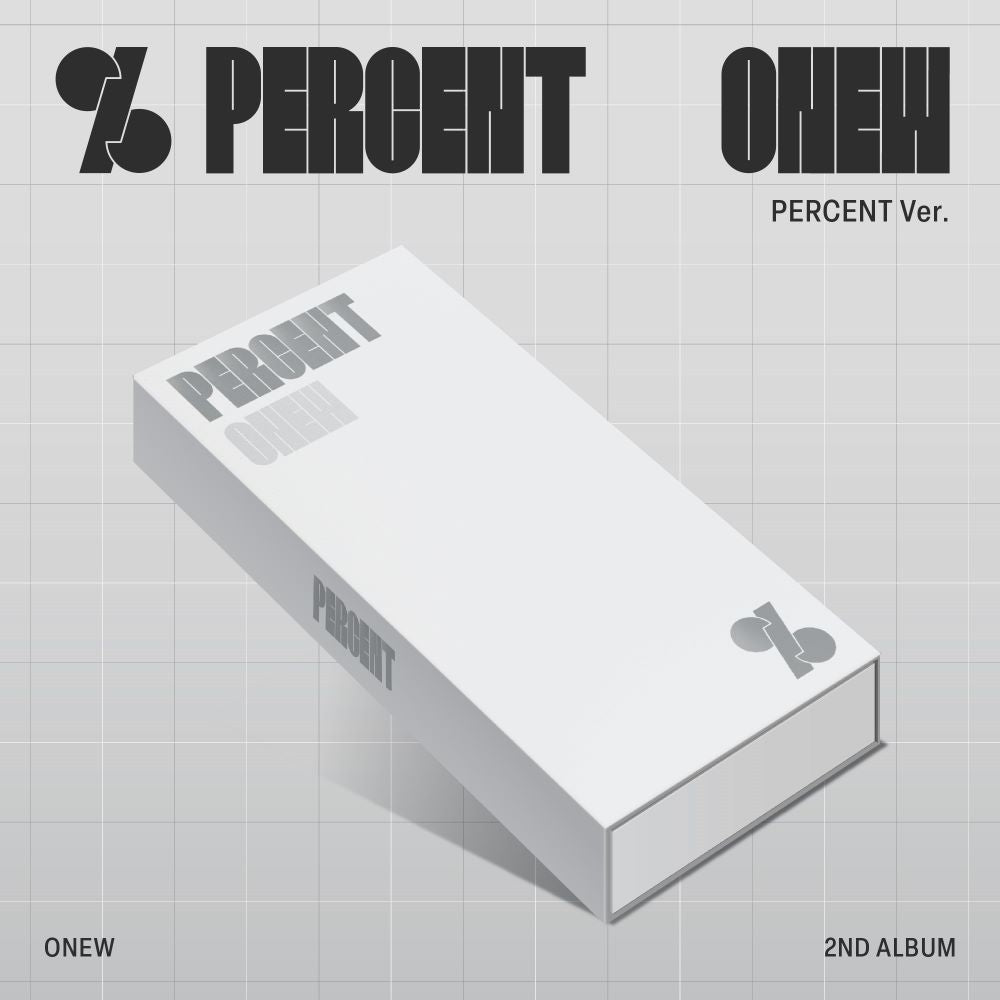 SHINee ONEW  -  PERCENT (PERCENT ver.)