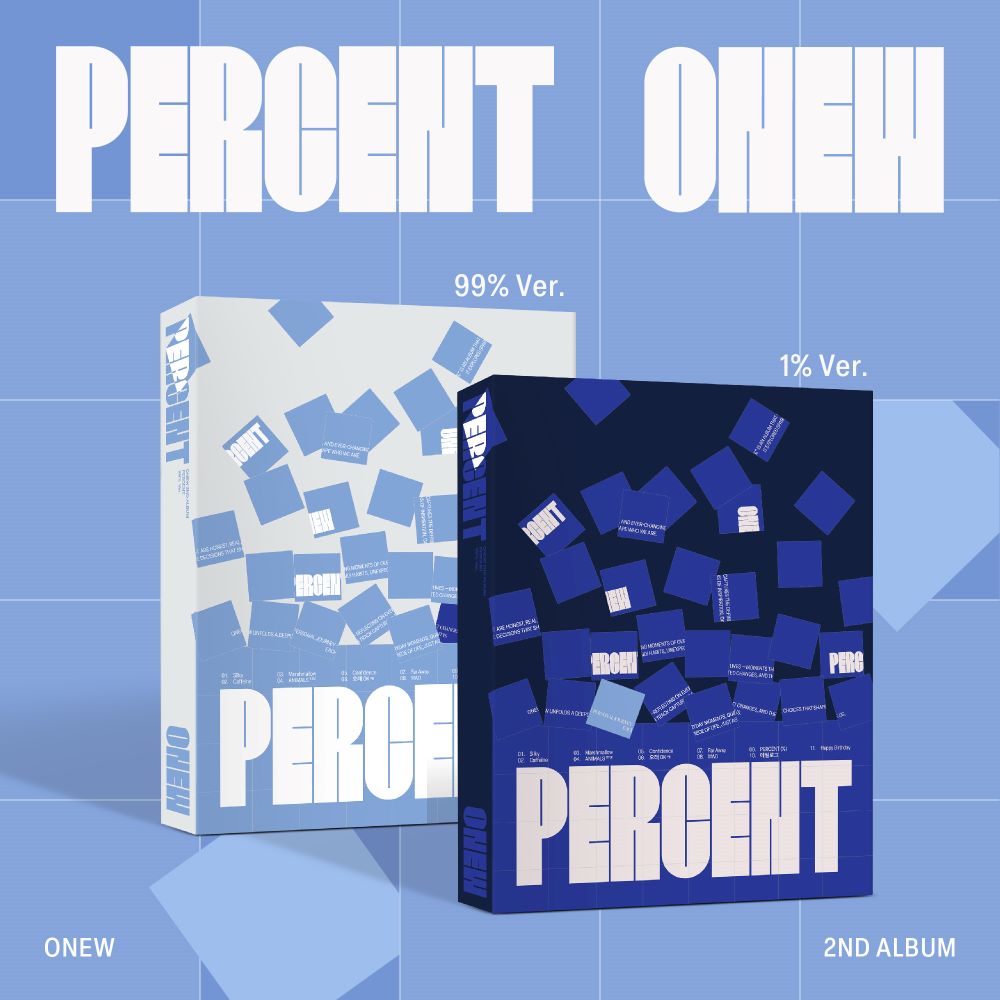 SHINee ONEW -  PERCENT (Photobook ver.)