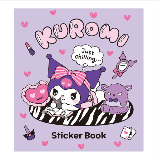 Daewon and Book Sanrio Kuromi Sticker Mini Book