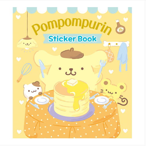 Daewon & Book Sanrio Pom Pom Purin Sticker Mini Book