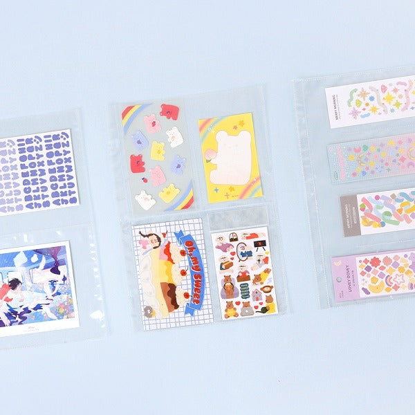 Be On :D Refill  for BIG A4 Deco Pocket 3 Hole File (Duule Side 3 type)