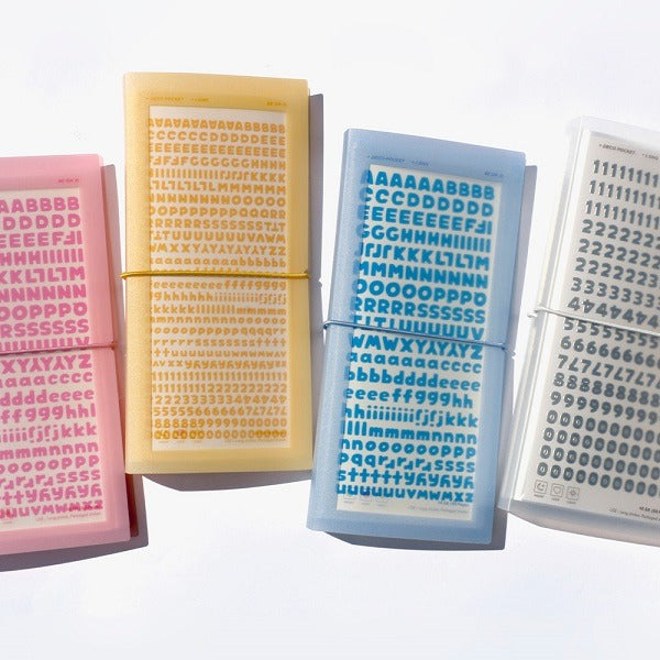Be On :D Deco Pocket Double Long Sticker File