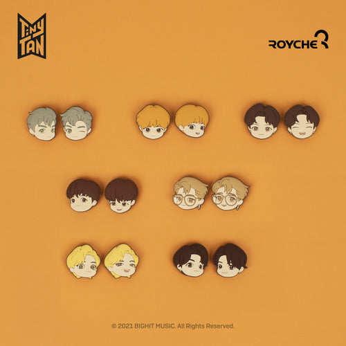 BTS TinyTAN Dynamite Rubber Pin Badge