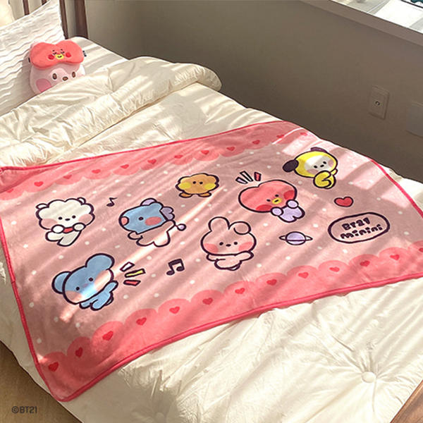 BT21 minini Microfiber Blanket
