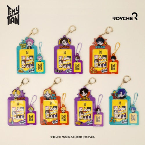 BTS TinyTAN BUTTER Photo Card Key Holder