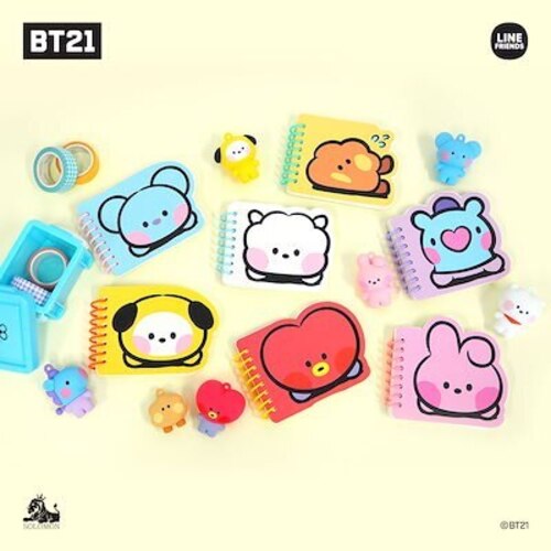 BT21 New minini Memo Notebook
(60 Sheets)